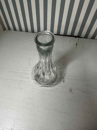 Mini soliflore en verre - produit chiné