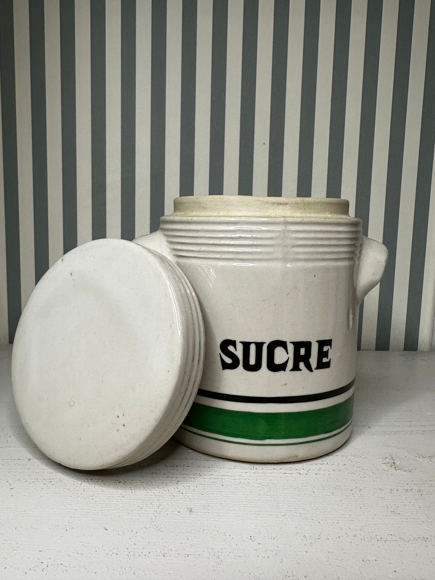 Pot à sucre ancien - produit chiné