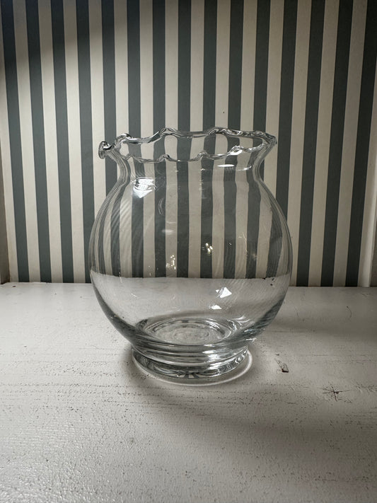 Petit vase à col festonné - produit chiné
