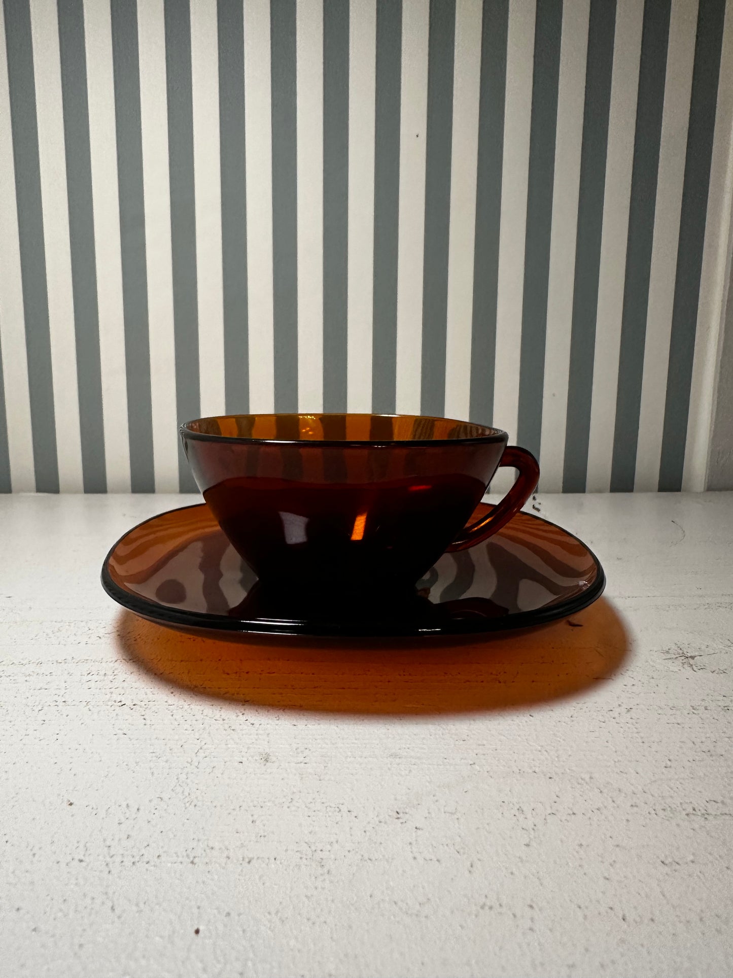 Tasse à café et soucoupe mid-century - produits chinés