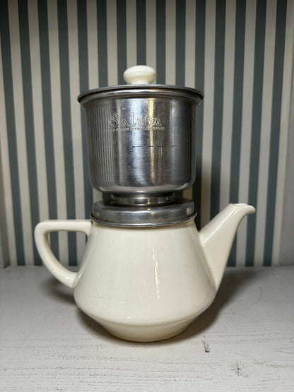 Cafetière vintage Salam x Villeroy & Boch - produit chiné