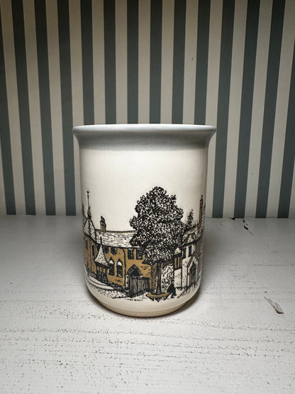 Mug décor maisons England - produit chiné