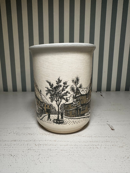 Mug décor maisons England - produit chiné