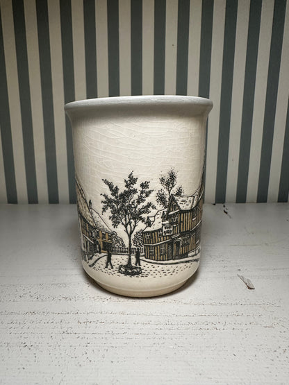 Mug décor maisons England - produit chiné