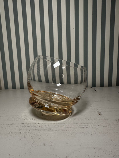 Verre à base colorée - produit chiné