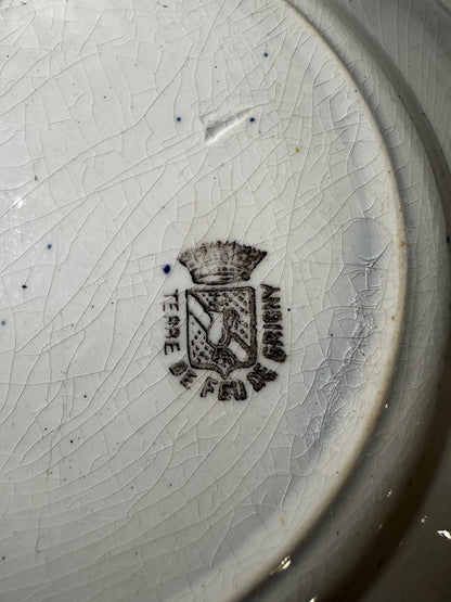 Assiettes publicitaire “Pilules de Bonne Vie” - produits chinés