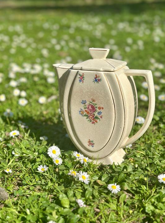 Cafetière Labrute & Cie en faïence ancienne - produit chiné