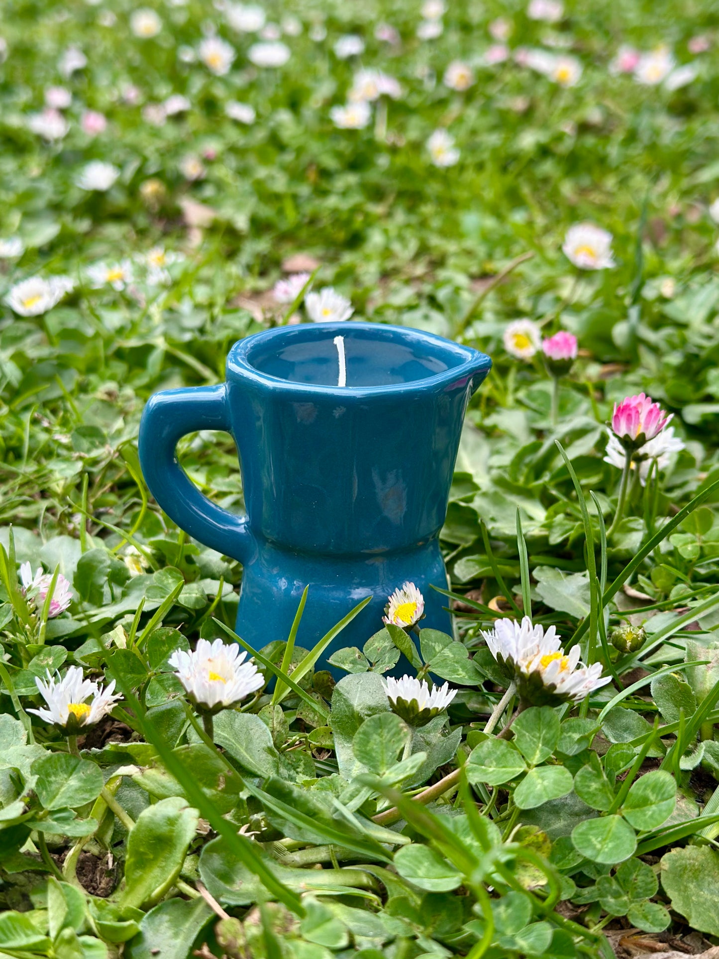 Bougie mini cafetière italienne - parfum mixte