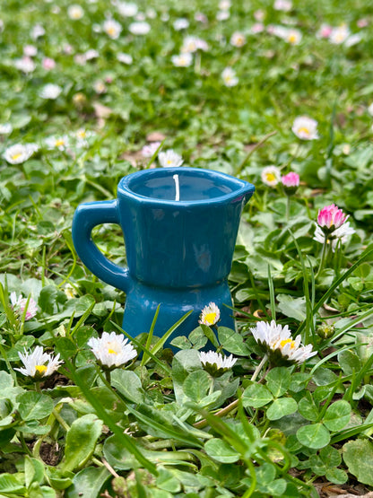 Bougie mini cafetière italienne - parfum mixte