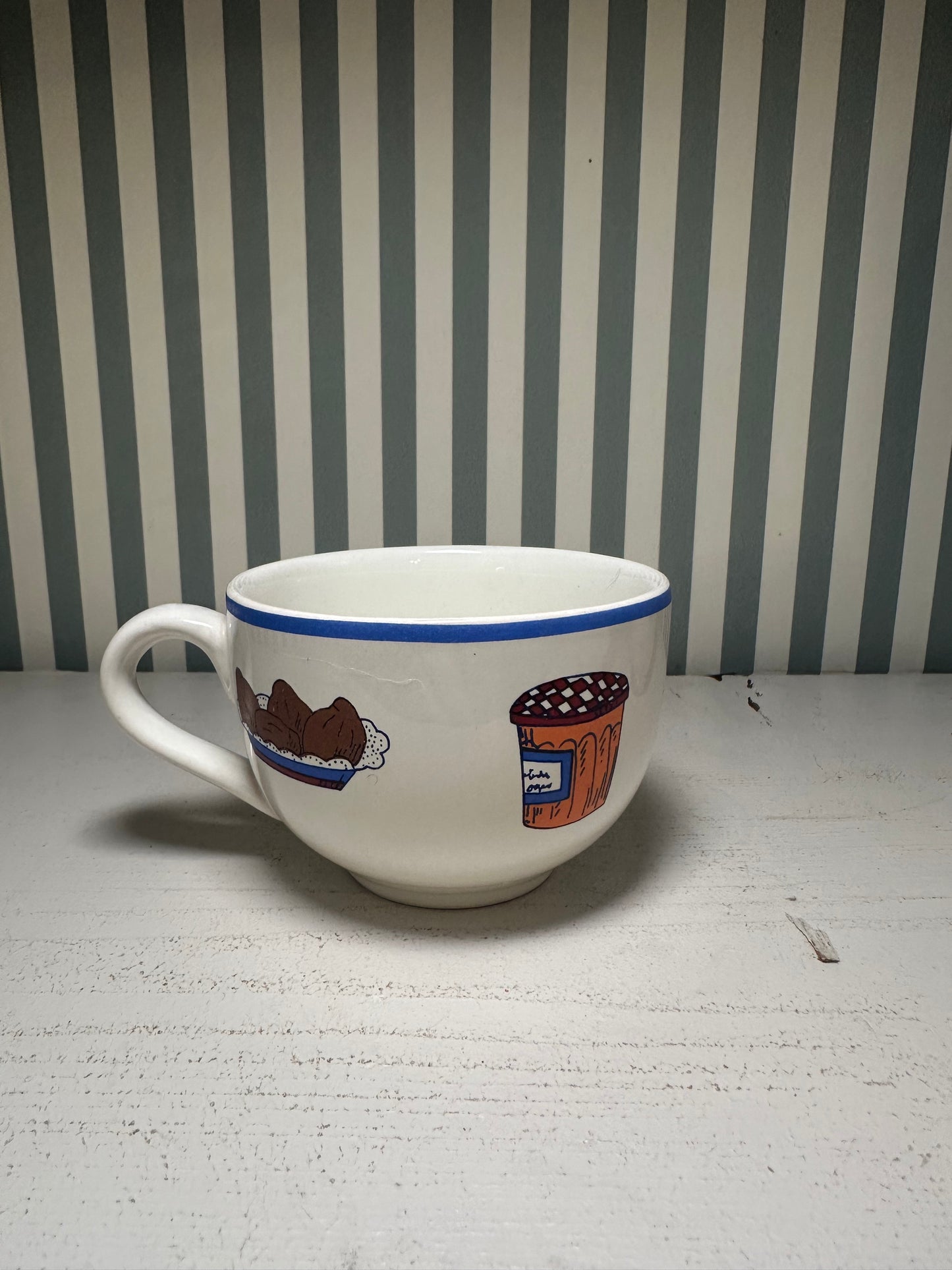 Ensemble petit déjeuner rétro - produits chinés