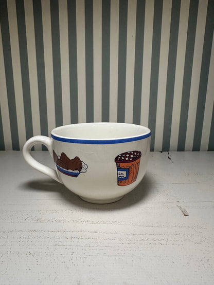 Ensemble petit déjeuner rétro - produits chinés