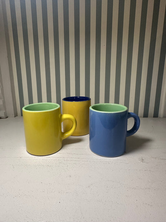 Tasse espresso colorée - produit chiné
