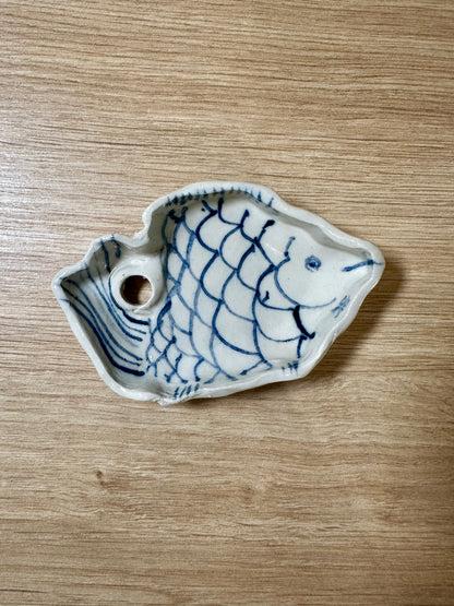 Petite coupelle poisson artisanale - produit chiné