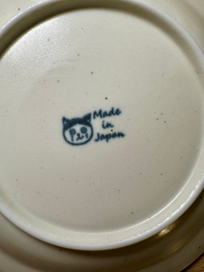 Assiettes motif chats (2 tailles) - produits chinés