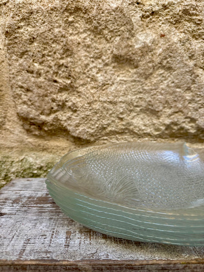 Assiette poisson - produit chiné