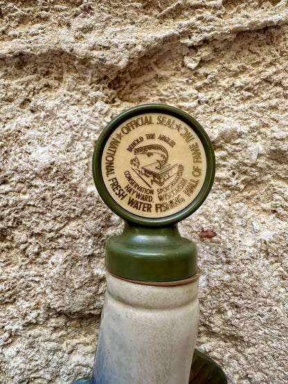 Carafe poisson vintage Jim Beam - produit chiné