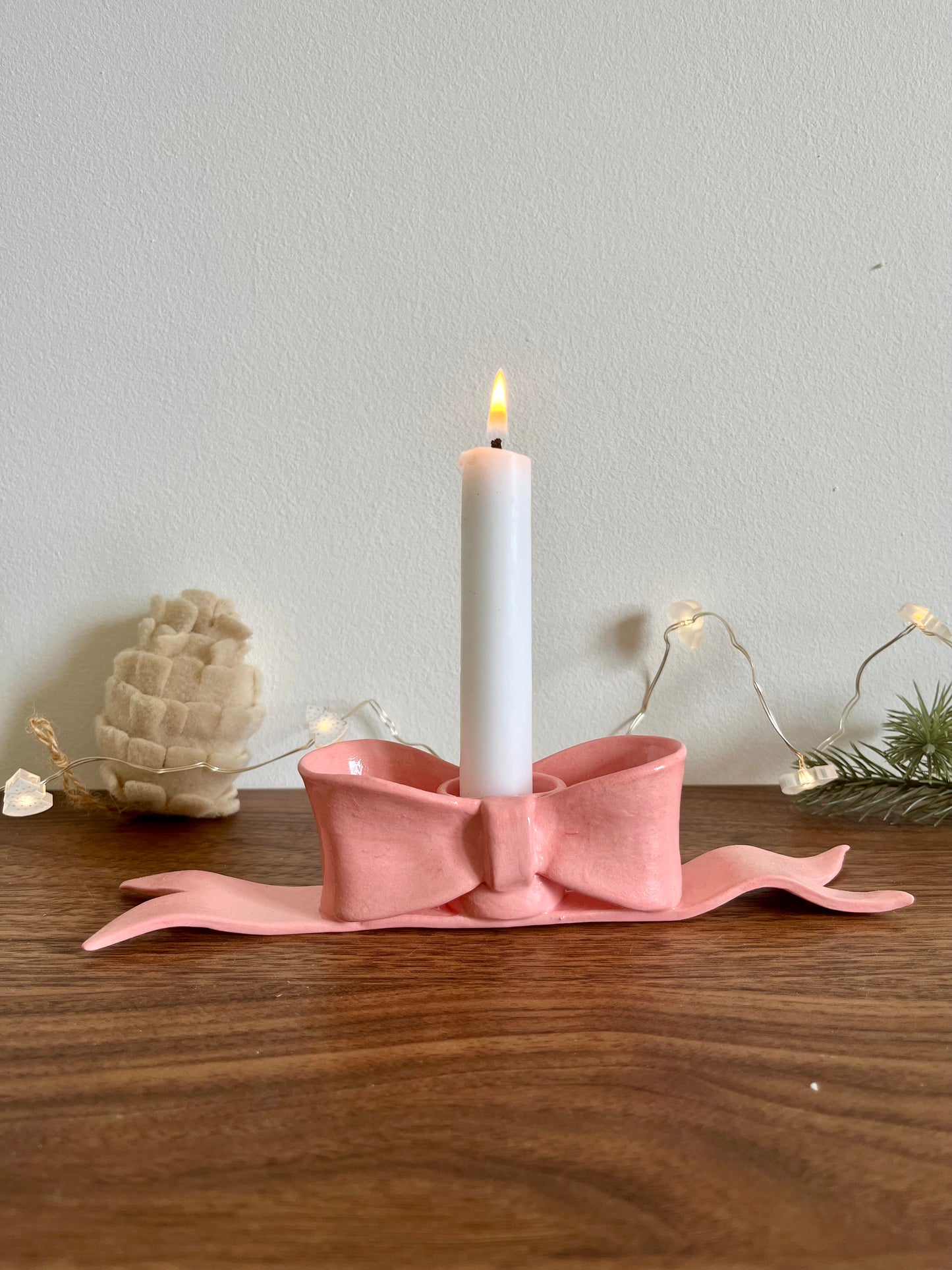 Bougeoir Noeud - création artisanale