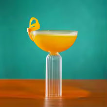 Verre à pied silhouette