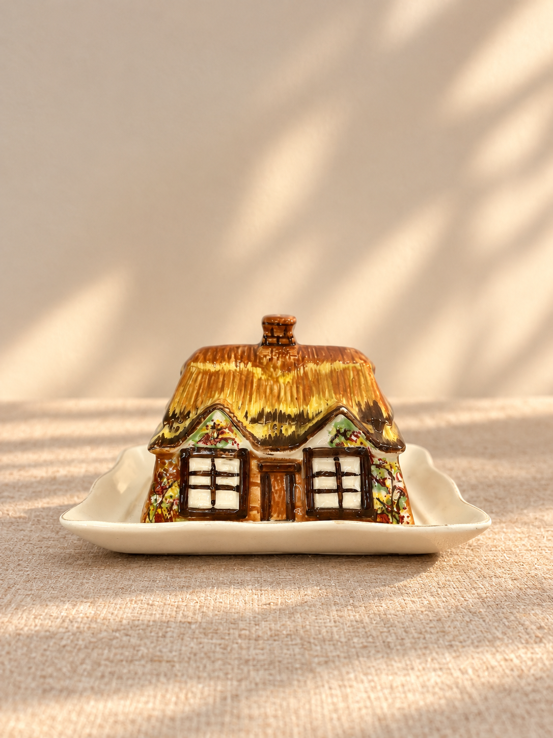 Beurrier maison cottage - objet chiné