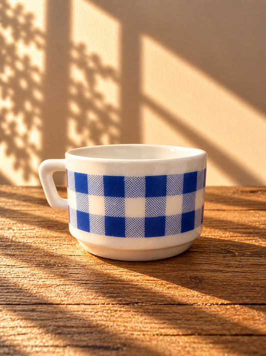 Tasse vichy - produit chiné