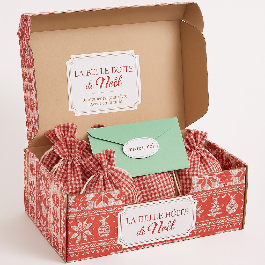 La Belle Boîte de Noël - 10 moments pour vivre l’Avent en famille