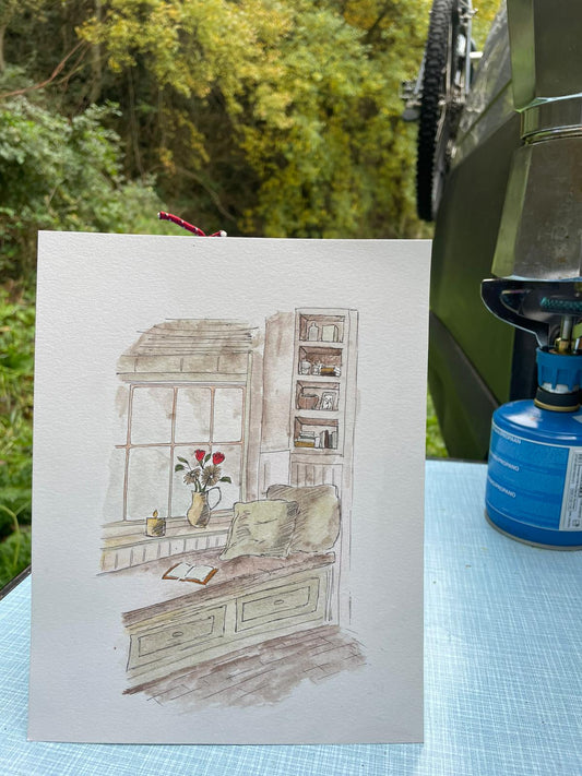 Aquarelle personnalisée