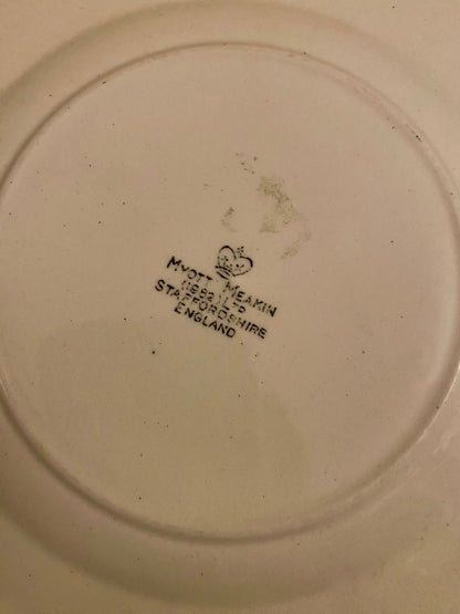 Assiette décorative sapin - produit chiné