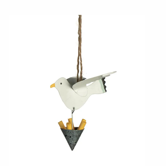 Suspension mouette voleuse de frites
