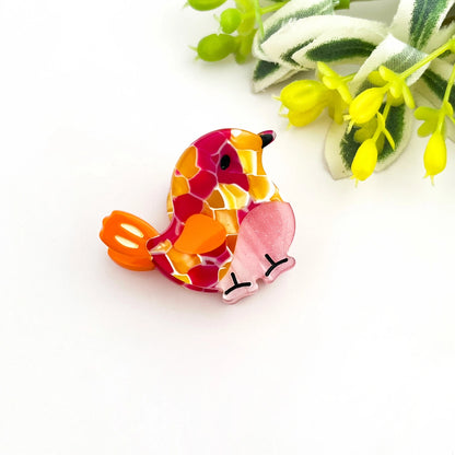Mini pince à cheveux oiseau