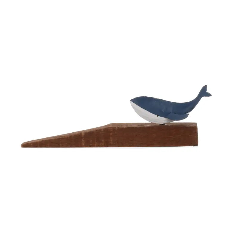 Cale-porte baleine bleue