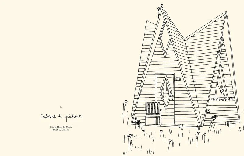 Cabanes de Zoé de Las Cases - cahier de coloriage