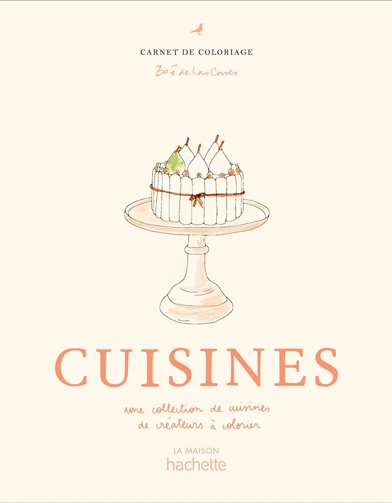 Cuisines de Zoé de Las Cases - cahier de coloriage