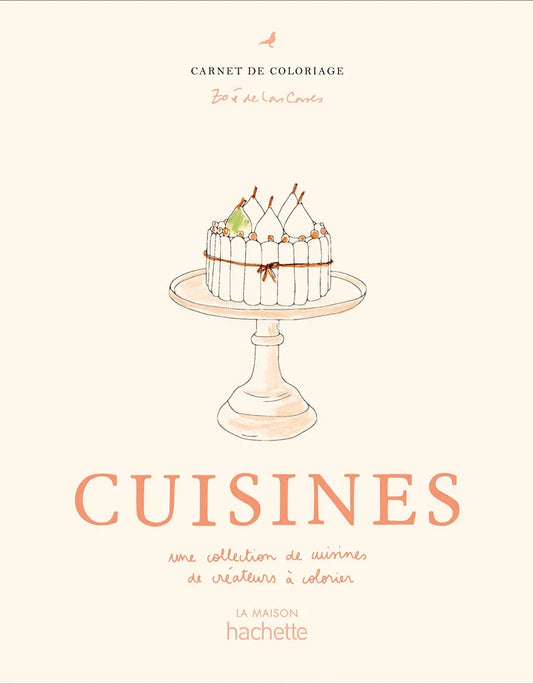 Cuisines de Zoé de Las Cases - cahier de coloriage