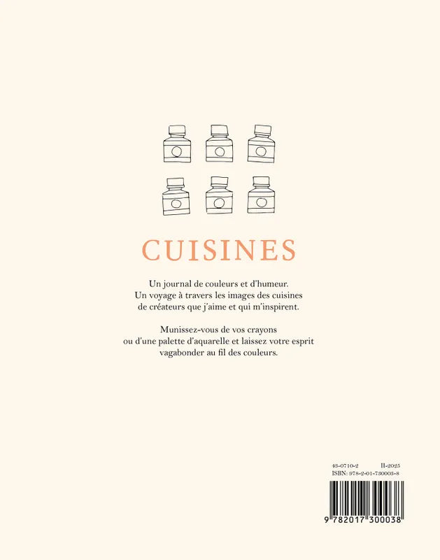 Cuisines de Zoé de Las Cases - cahier de coloriage