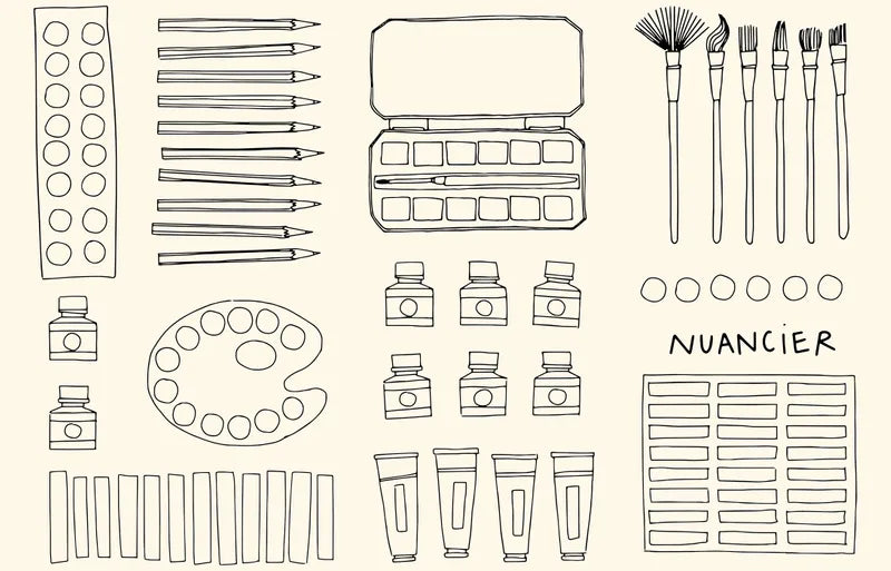 Cuisines de Zoé de Las Cases - cahier de coloriage