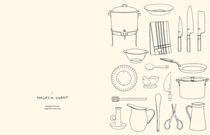 Cuisines de Zoé de Las Cases - cahier de coloriage