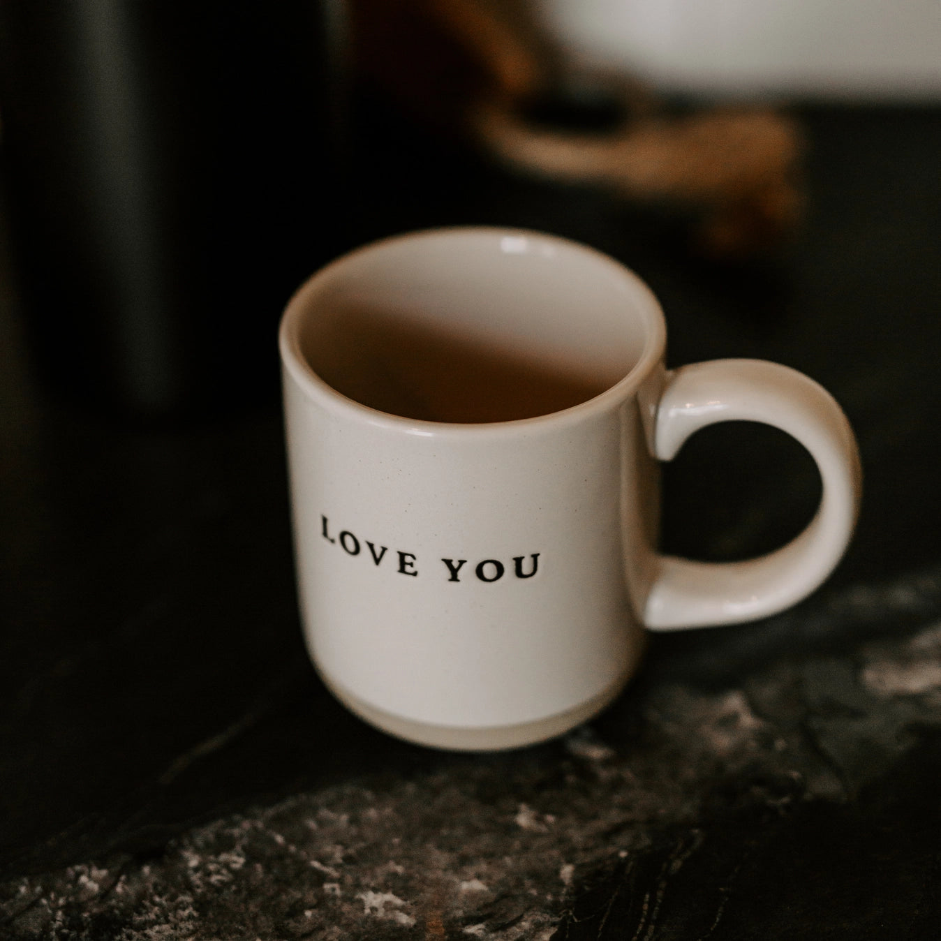 Tasse à café en grès - Love You
