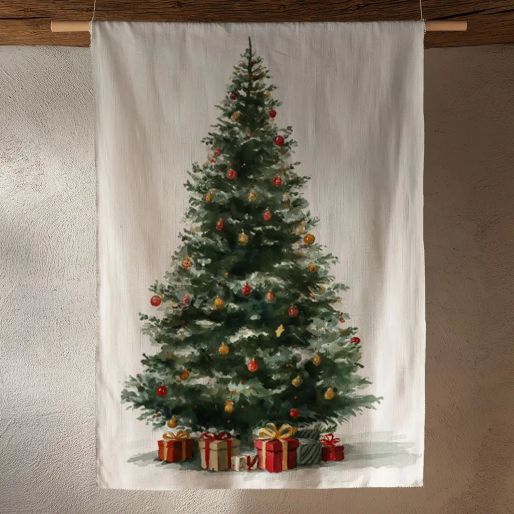 Tenture murale - Sapin de Noël