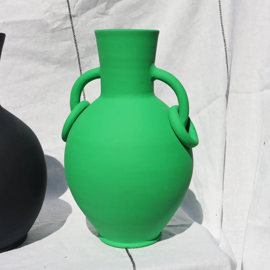 Vase Cirta vert mat