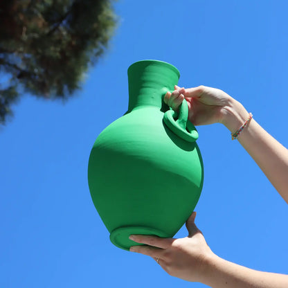 Vase Cirta vert mat
