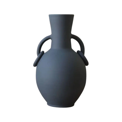 Le Vase Cirta noir mat